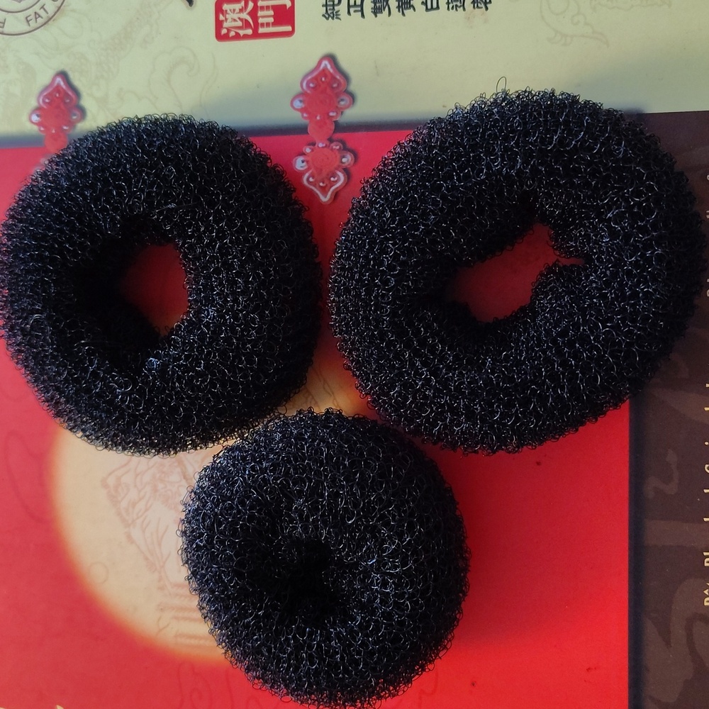 3 Ballet Bun Donuts